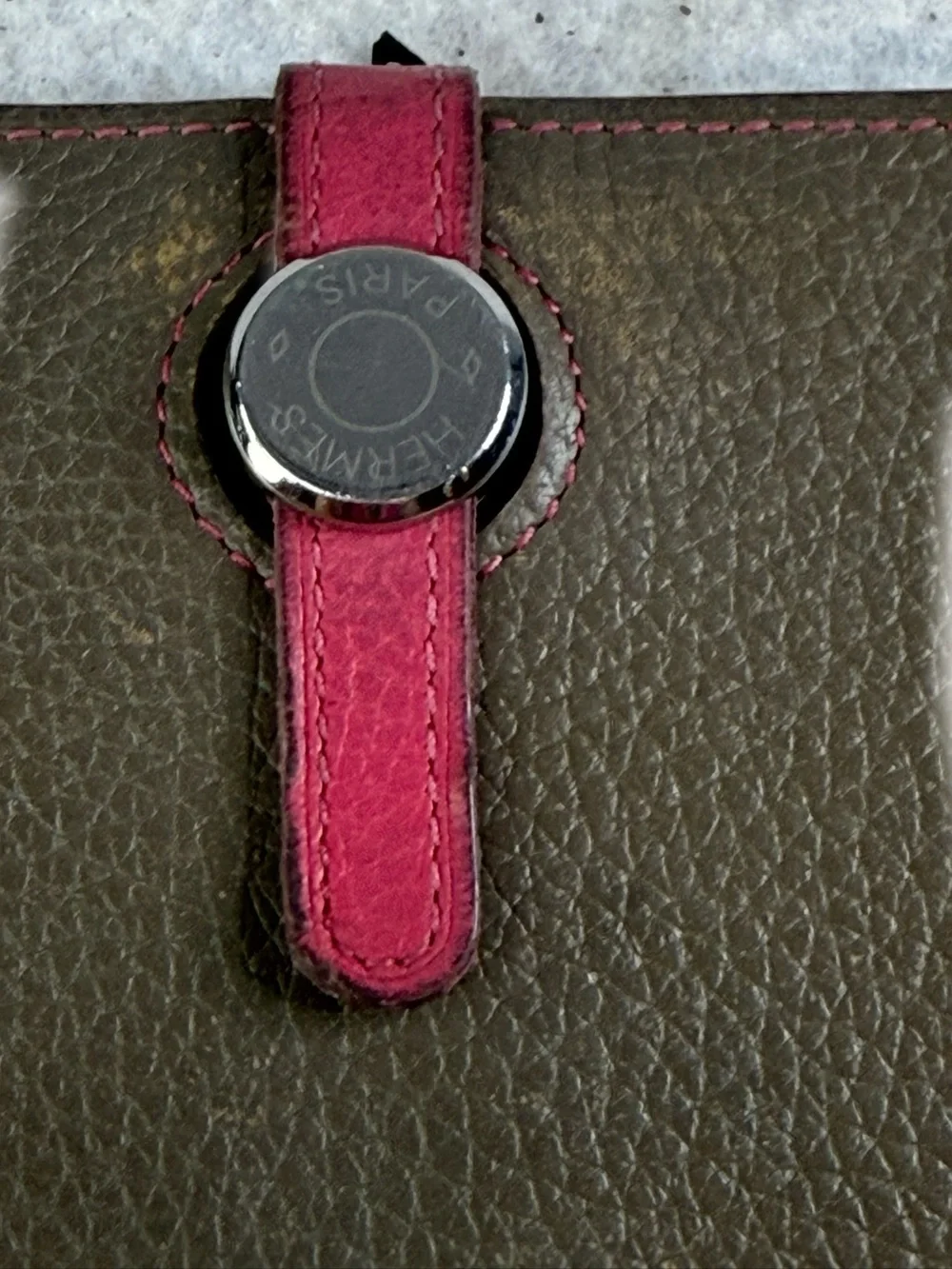 Hermes Dogon Leather Wallet